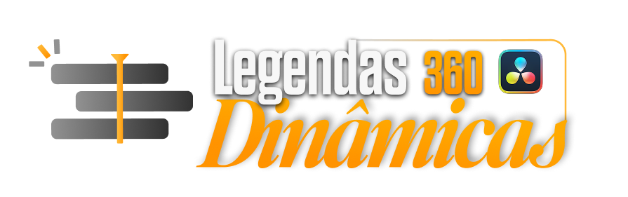 Logo Legendas Dinâmicas 360 para DaVinci Resolve